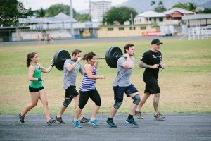 Barbell Team Carry